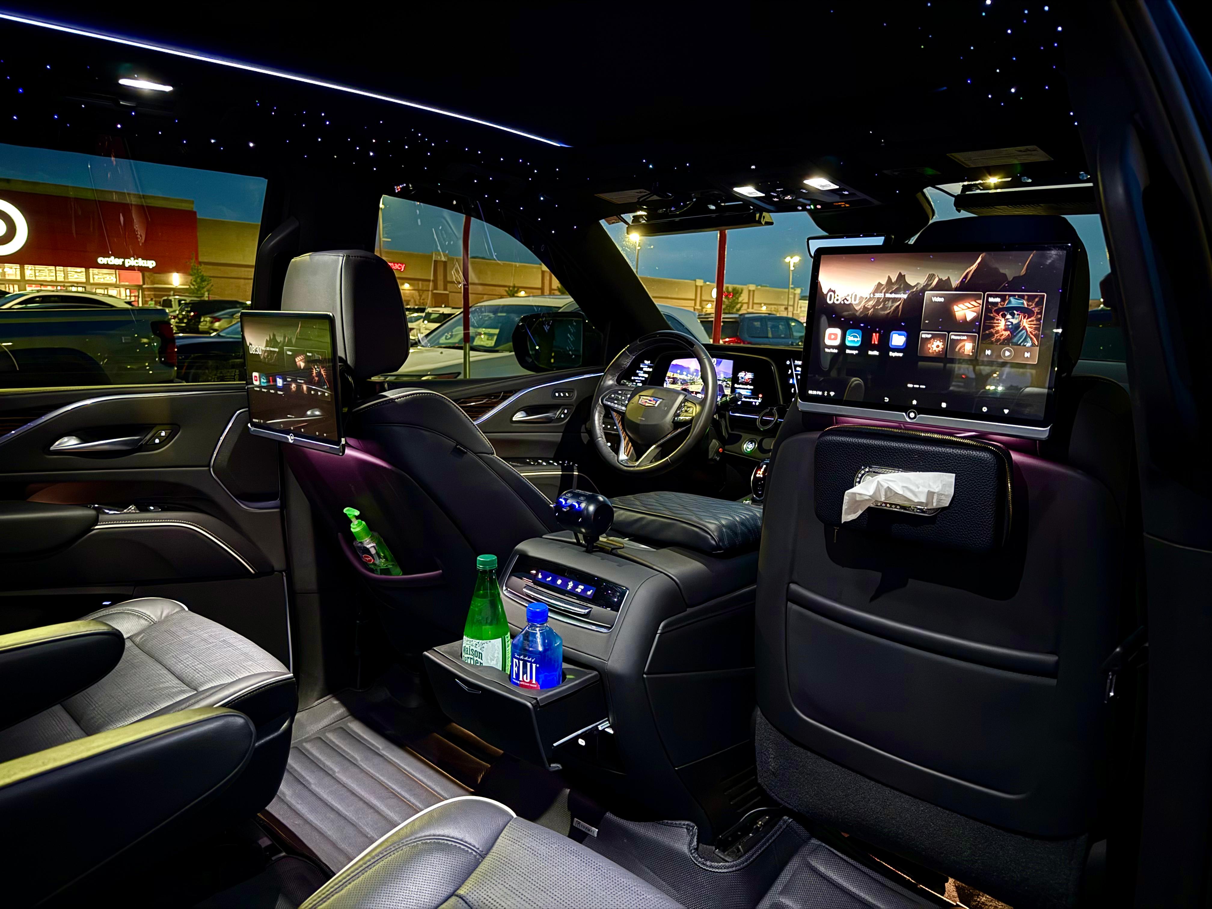 Luxury SUV premium passenger interior